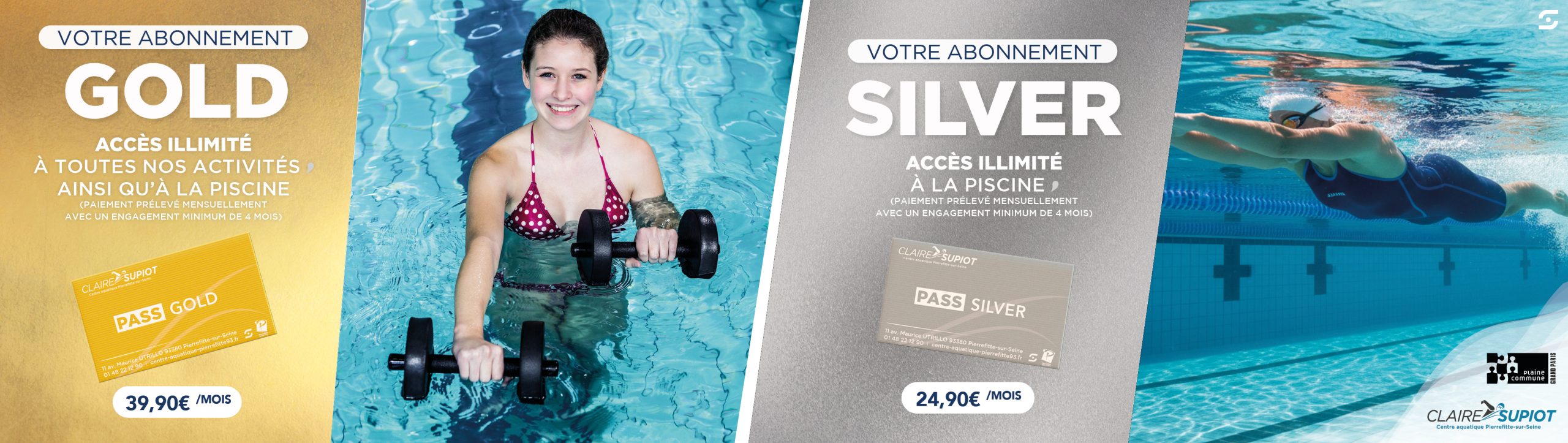 VOTRE ABONNEMENT SILVER OU GOLD
